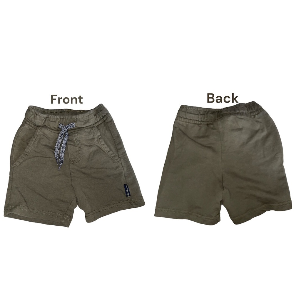 Ben Sherman Shorts Baby Boys Size 18 Months Green Drawstrings Casual GUC